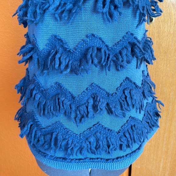 Anthropologie Yellow Bird Fringed Sweater - Picture 6 of 10